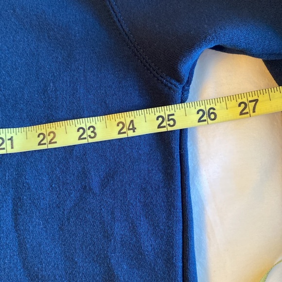 WIN.E navy blue white or grey pink pickleball sweatshirt NWT cotton blend sizeXL - Picture 3 of 9